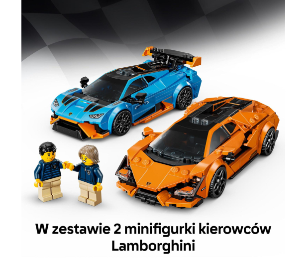 LEGO Speed Champions 77238 Lamborghini Revuelto i Huracán sto - 1331745 - zdjęcie 7
